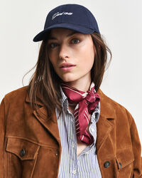 Monogram-silkkihuivi, kontrastireuna