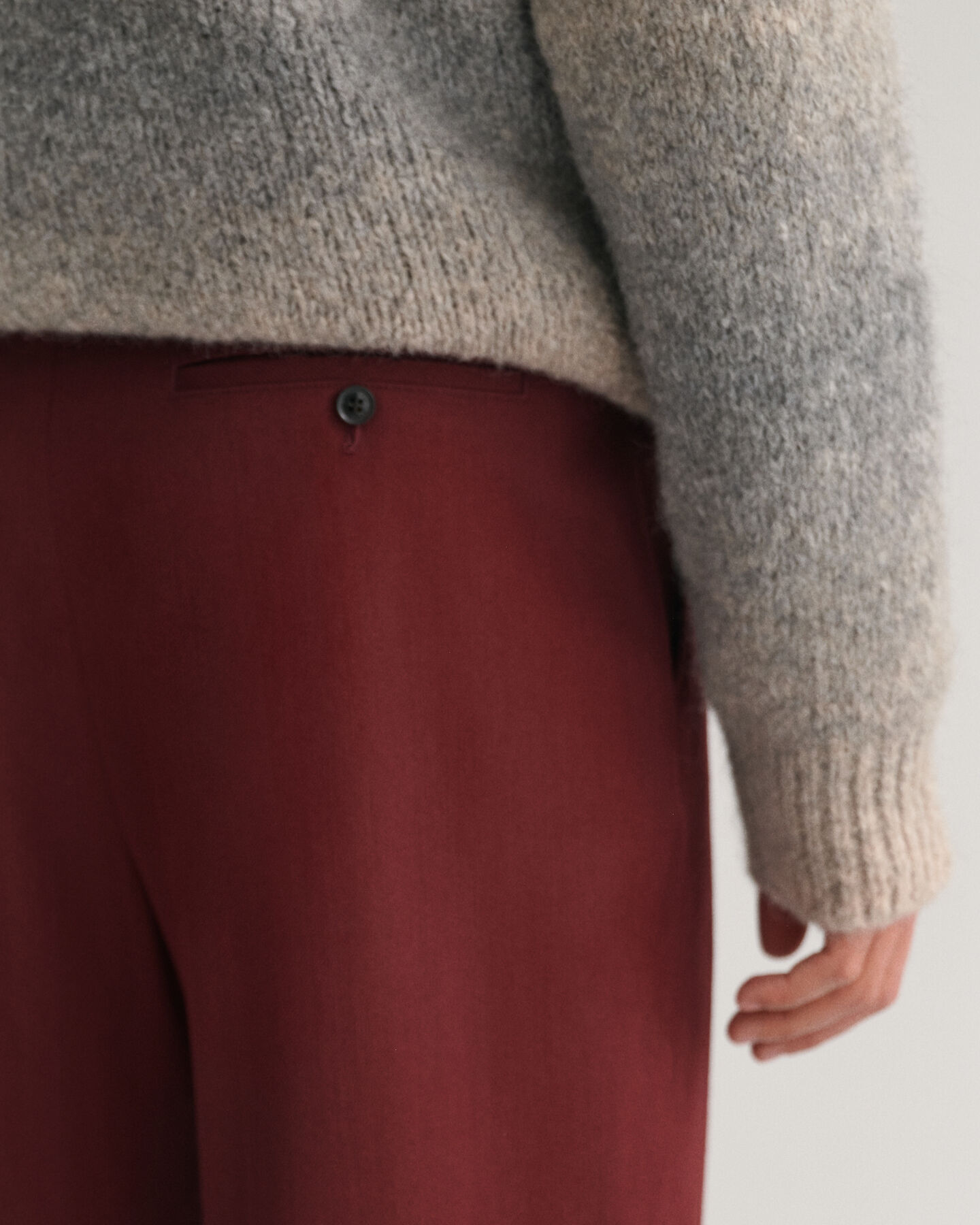 Tvillikankaiset puvunhousut villasta