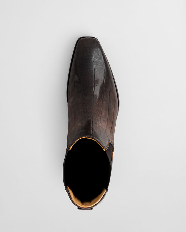 Krokopintaiset Bassotte-nahkanilkkurit