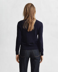 Kevyt neuletakki, pyöreä pääntie