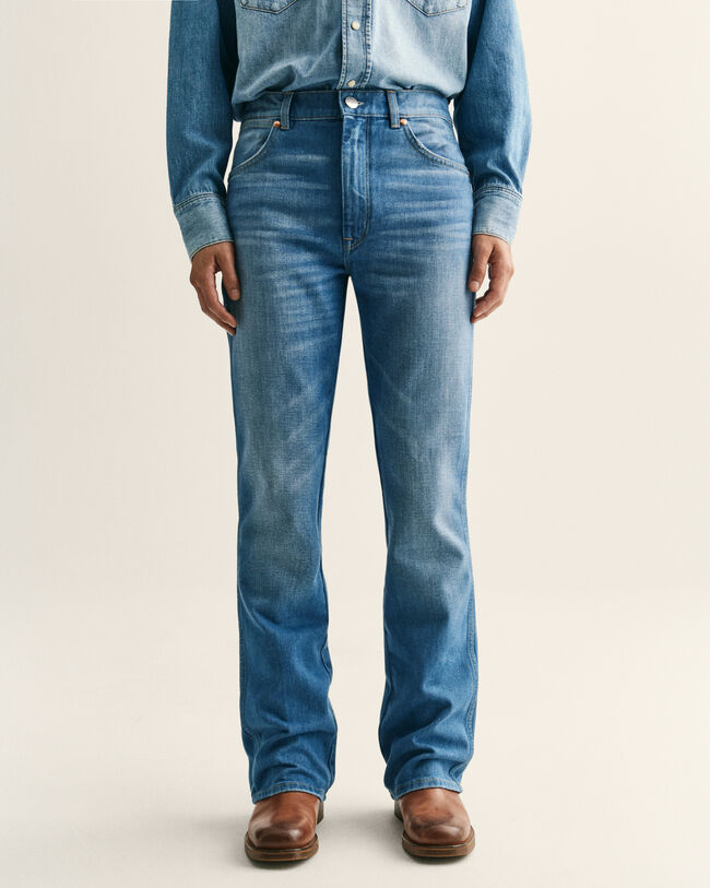 Wrangler x GANT ‑malliston Bootcut-farkut
