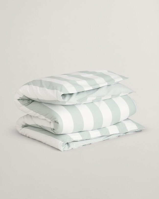 Percale Stripe ‑pussilakana