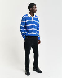 Puuvillainen Rugger-joustinneulepusero