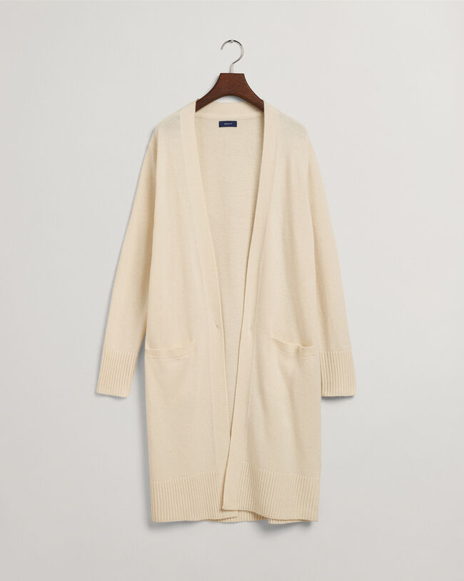 Pitk&auml; villaneuletakki