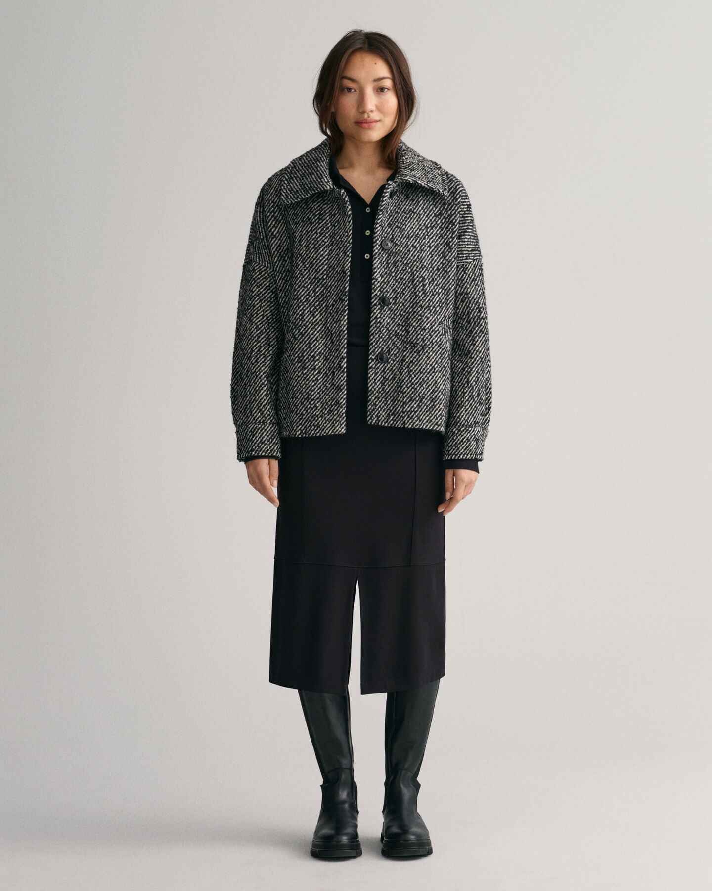 Slim&nbsp;fit ‑mitoitettu jerseyhame