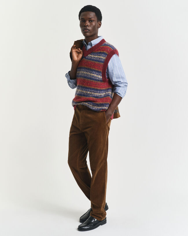 Harjattu Fair Isle ‑liivi