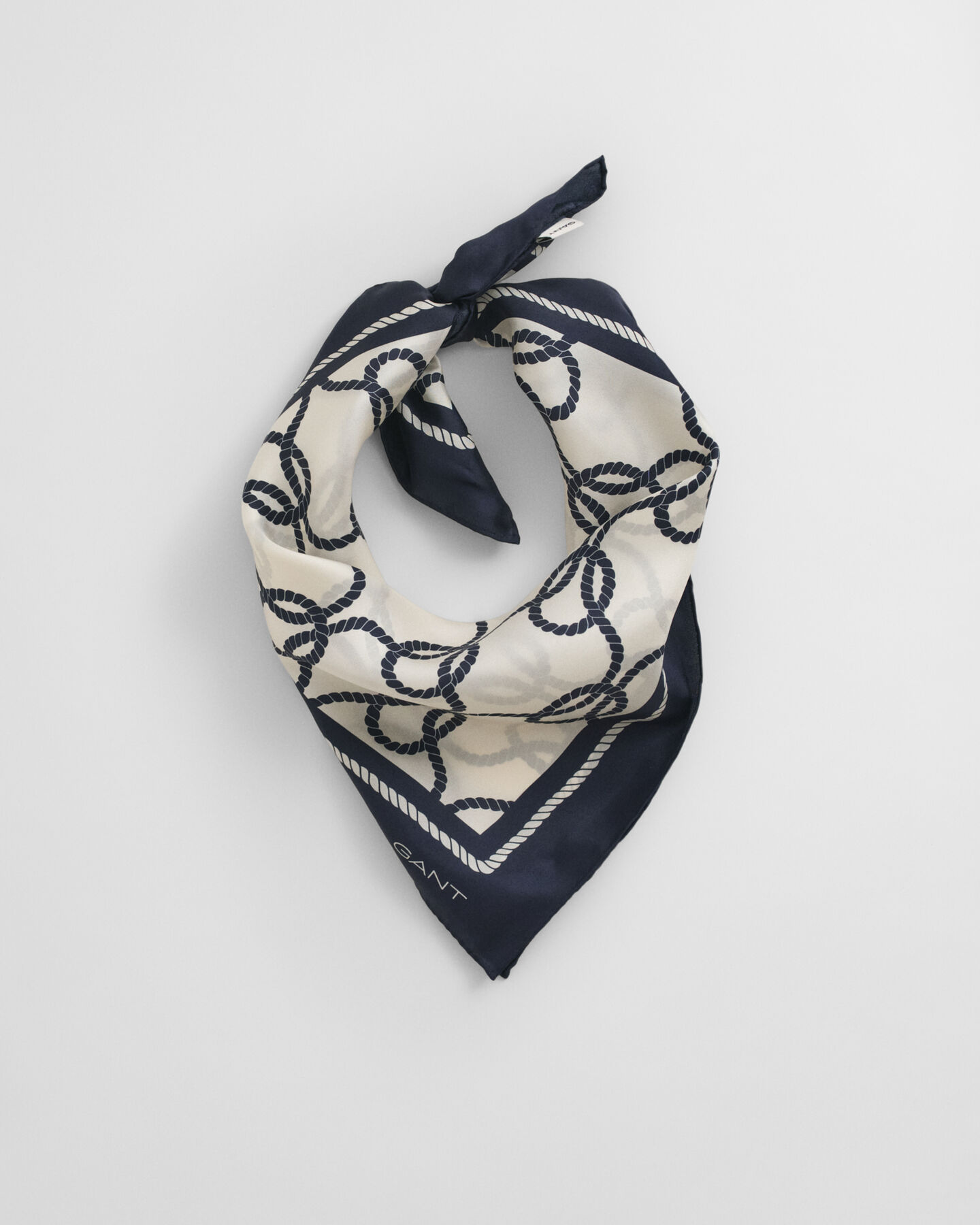 Printtikuvioitu Rope-silkkihuivi