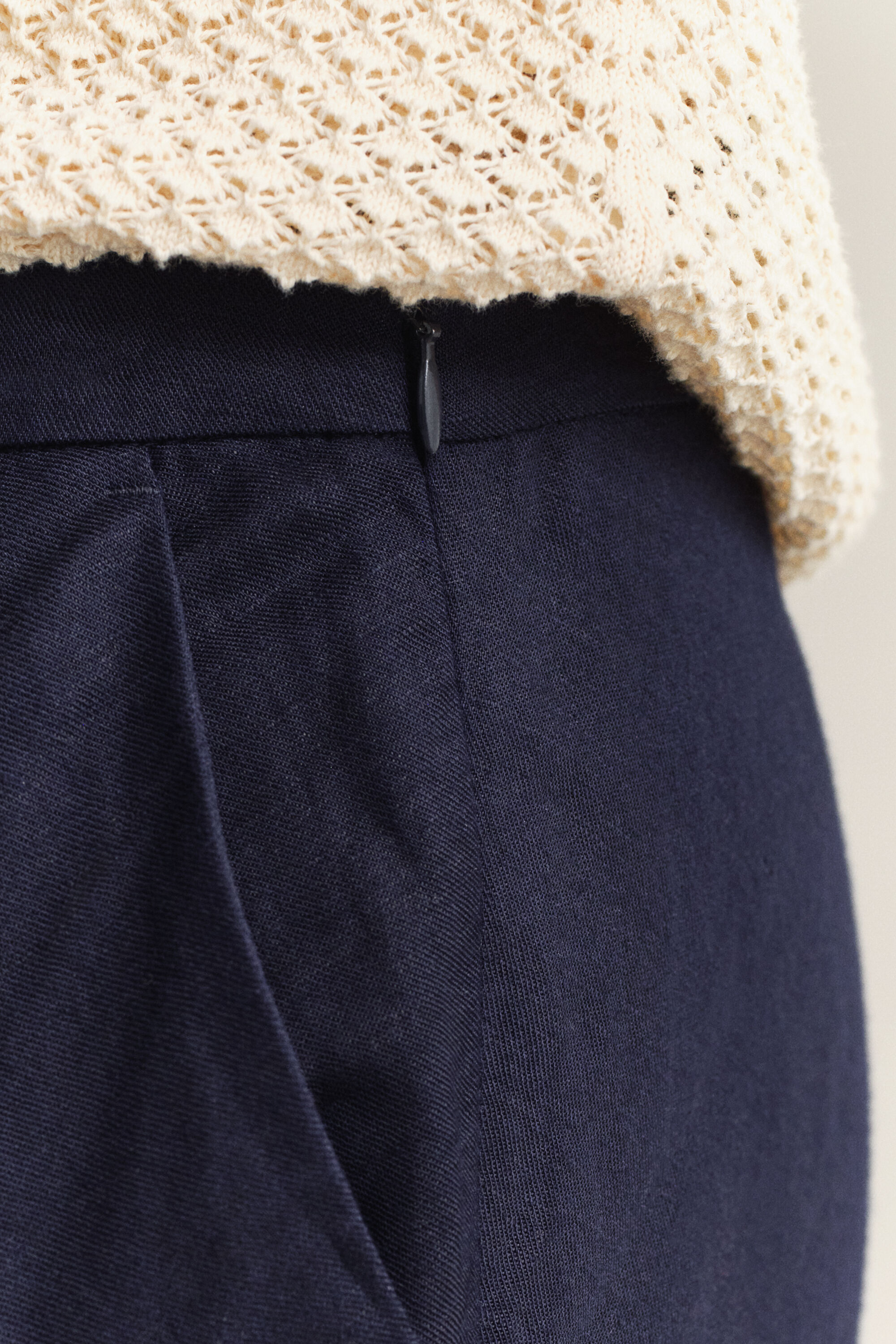 A-linjainen pellavasekoitehame