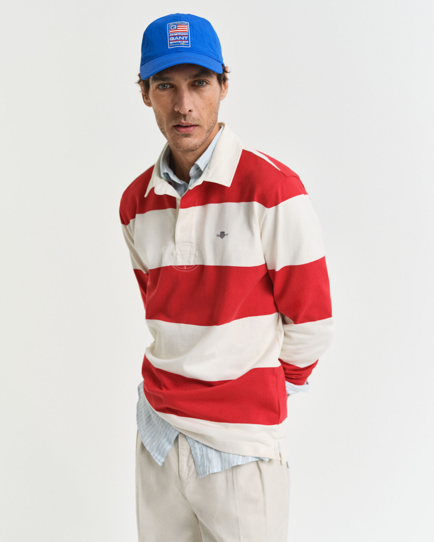 Vaakaraidallinen Rugger-paita