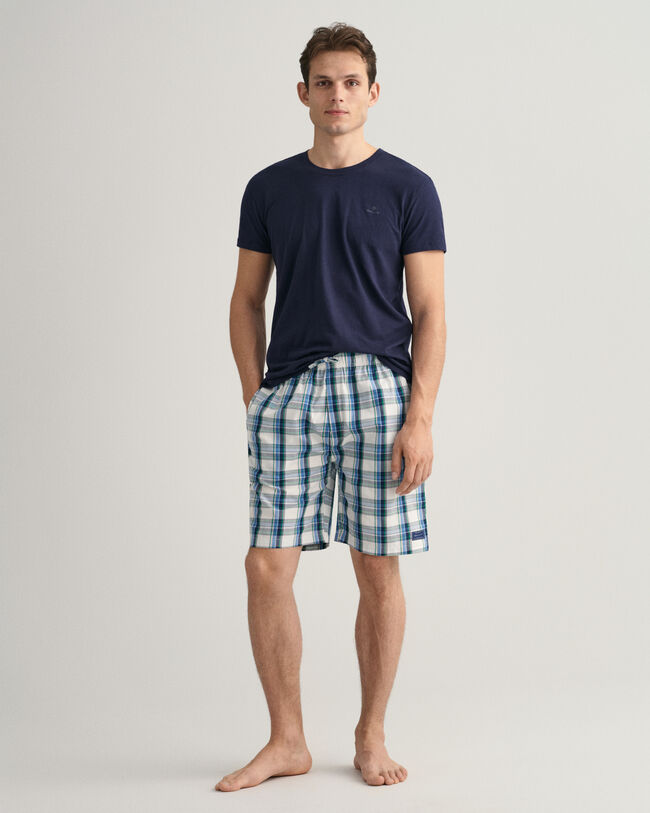 Ruudulliset pyjamashortsit