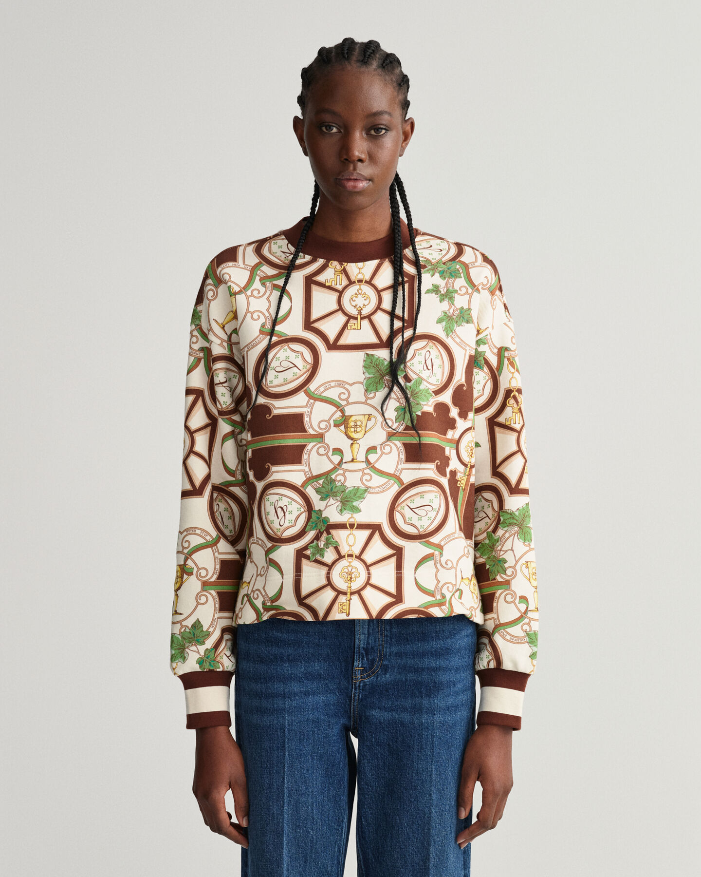 American Luxe ‑neulepusero, py&ouml;re&auml; p&auml;&auml;ntie