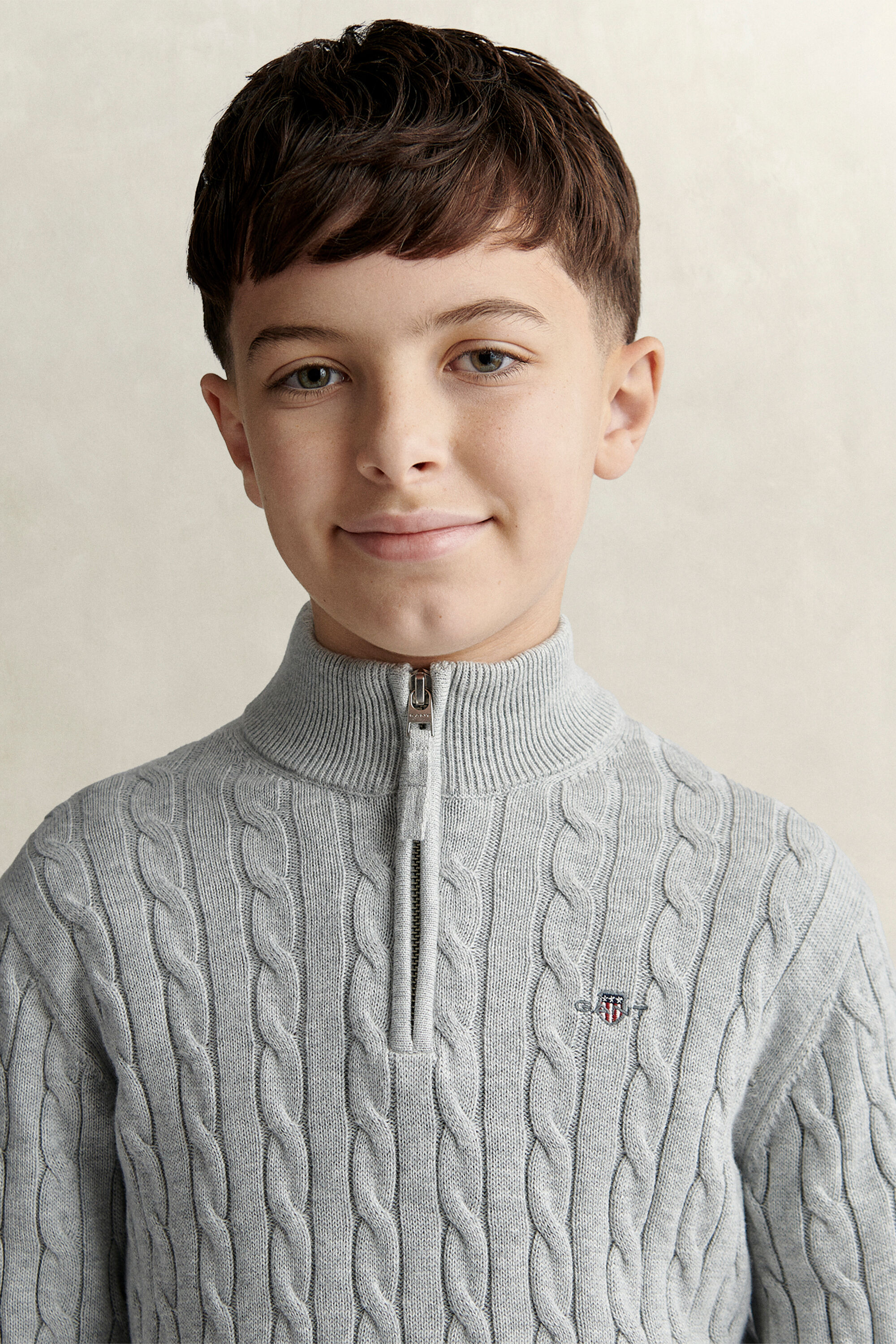 Teen Boys ‑malliston Shield-vetoketjuneulepusero