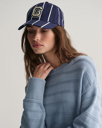 Raidallinen Tonal-puuvillaneule