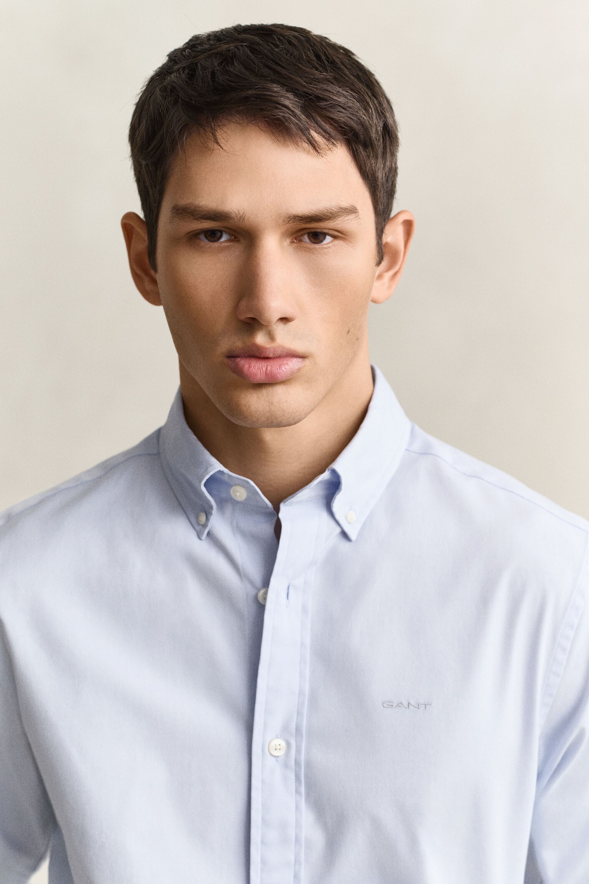 Regular fit ‑mitoitettu pinpoint oxford ‑paita