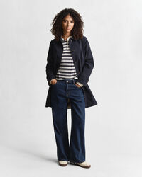 Pitkähihainen raidallinen pikeepaita