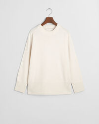 Kalanruotosomisteinen neulepusero, pyöreä pääntie