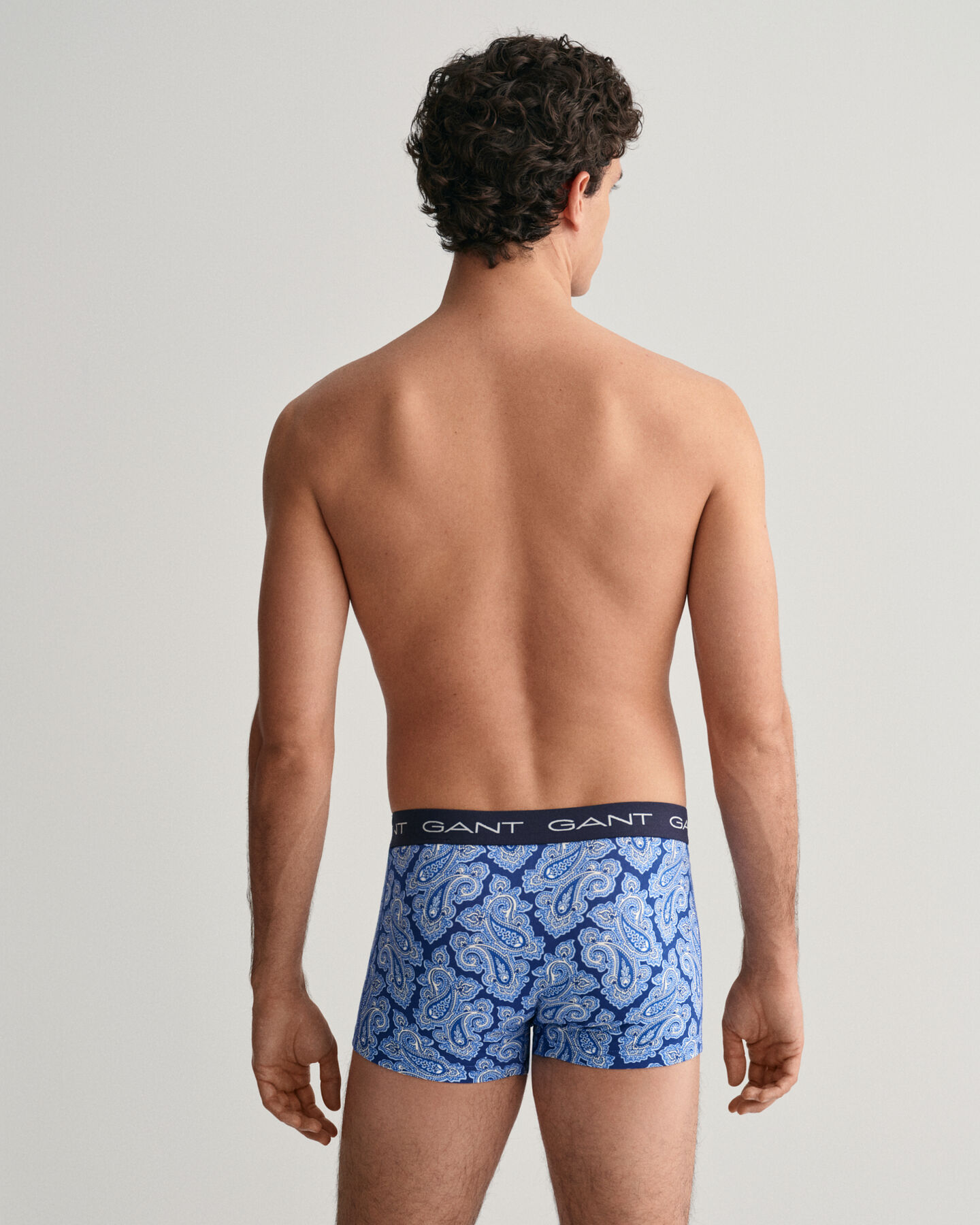 3-Pack Paisley Print Trunks