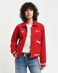 GANT Varsity Jacket ‑vakosamettitakki