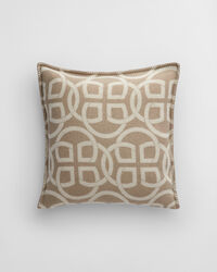 Villakankainen Monogram-tyynynpäällinen