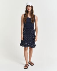 Pilkullinen röyhelöhame