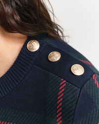 Ruutumekko, pyöreä pääntie