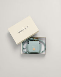 Nahkainen kaulapussi