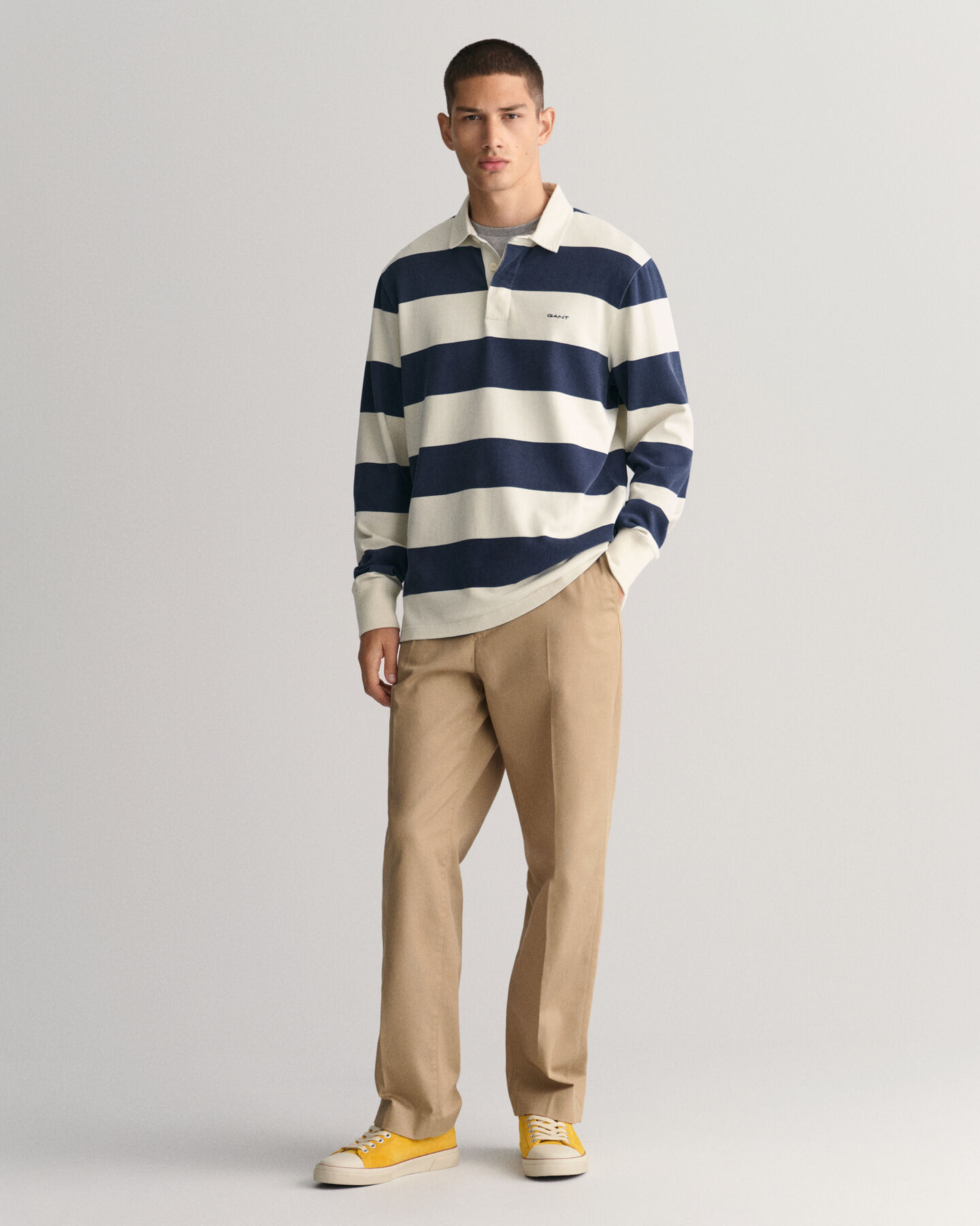 Leveäraitainen Heavy Rugger ‑paita