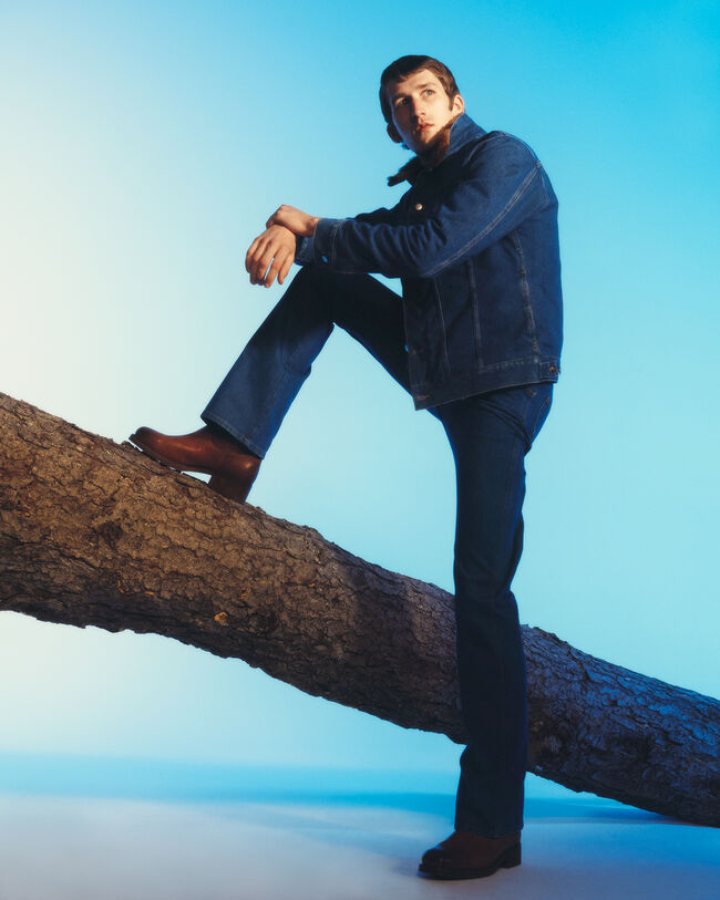 Wrangler x GANT ‑malliston Bootcut-farkut