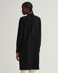 Pitkä villaneuletakki