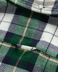 Relaxed fit ‑mitoitettu Texture-ruutupaita