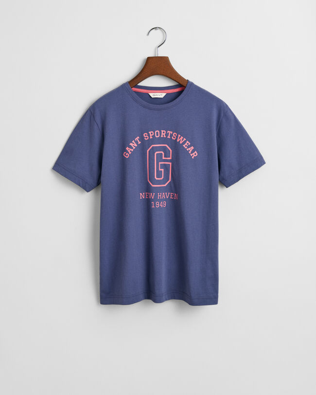 Teens-malliston GANT Sportswear Arch Graphic -t‑paita