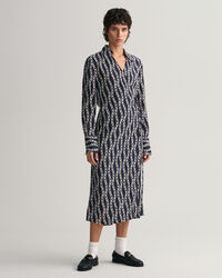 Printtikuvioitu Chain‑kietaisumekko