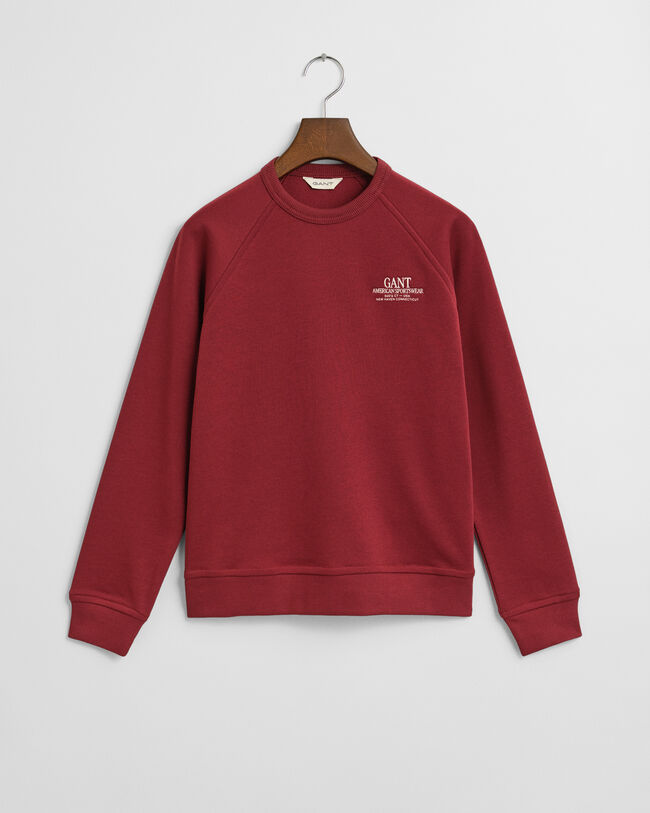 Teens-malliston Graphic-collegepaita, pyöreä pääntie