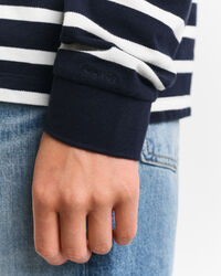 Pitkähihainen Breton-raidallinen pikeepaita