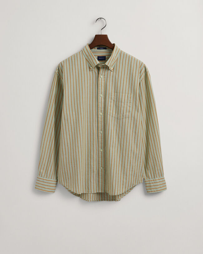 Relaxed fit ‑mitoitettu fil-&agrave;-fil-raitapaita