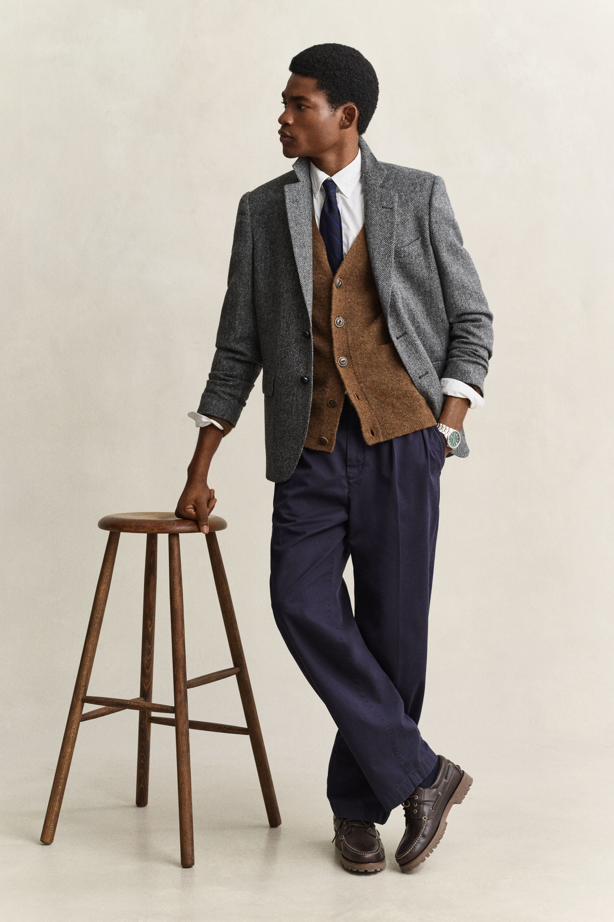 Gant x Yale-tweedbleiseri