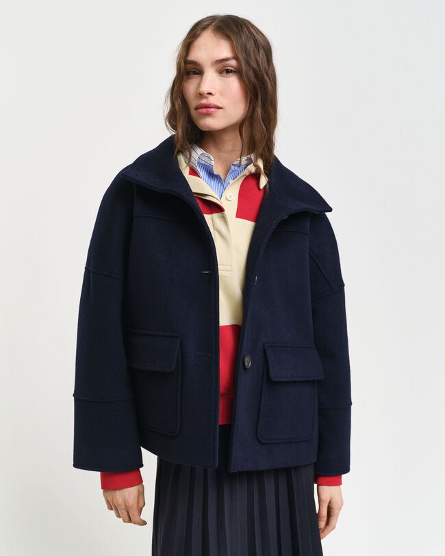 Lyhyt villakangastakki