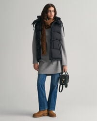 Puolipitkä untuvaliivi