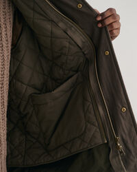 Vahapintainen puuvillatakki