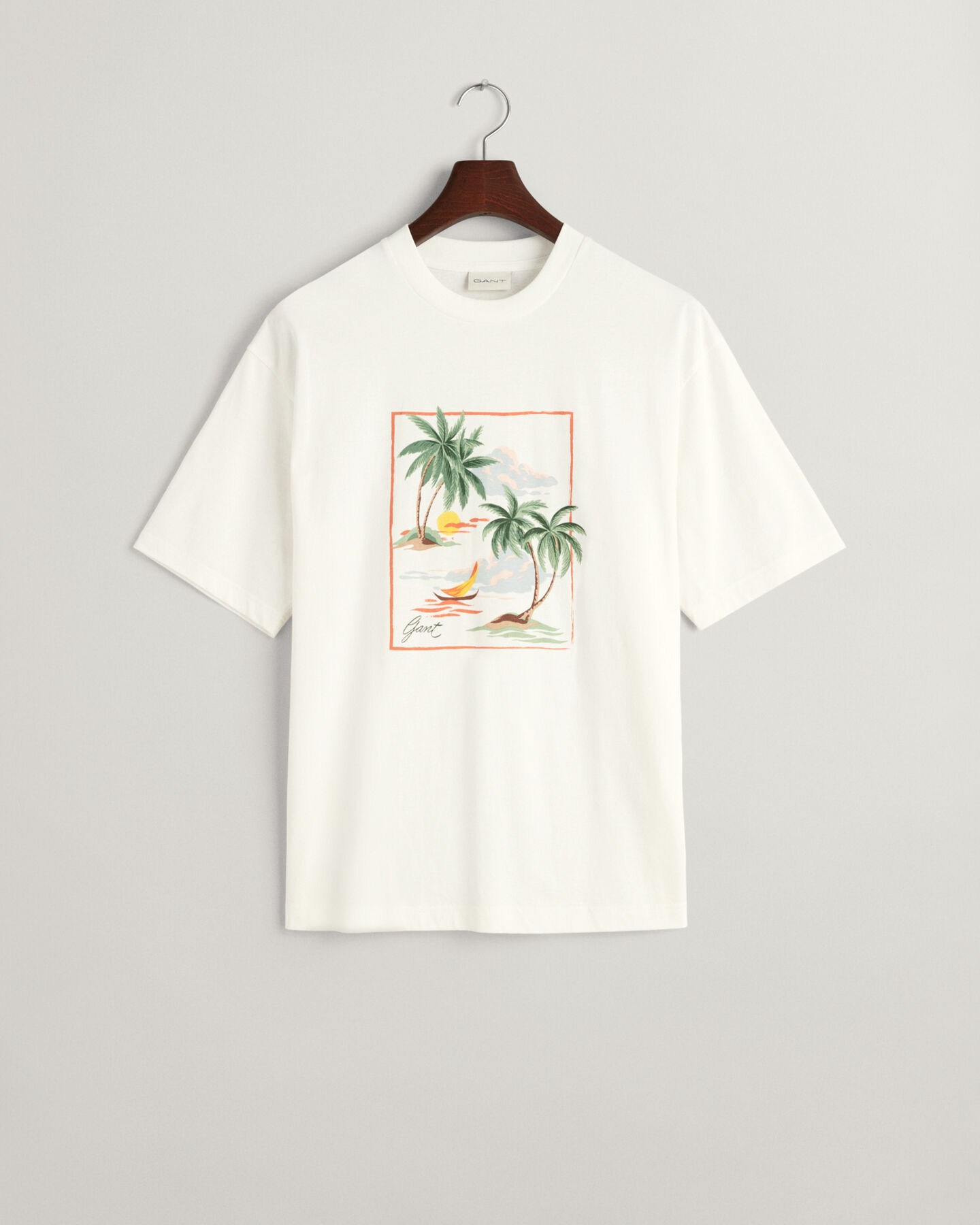 Hawaiian Print ‑t‑paita