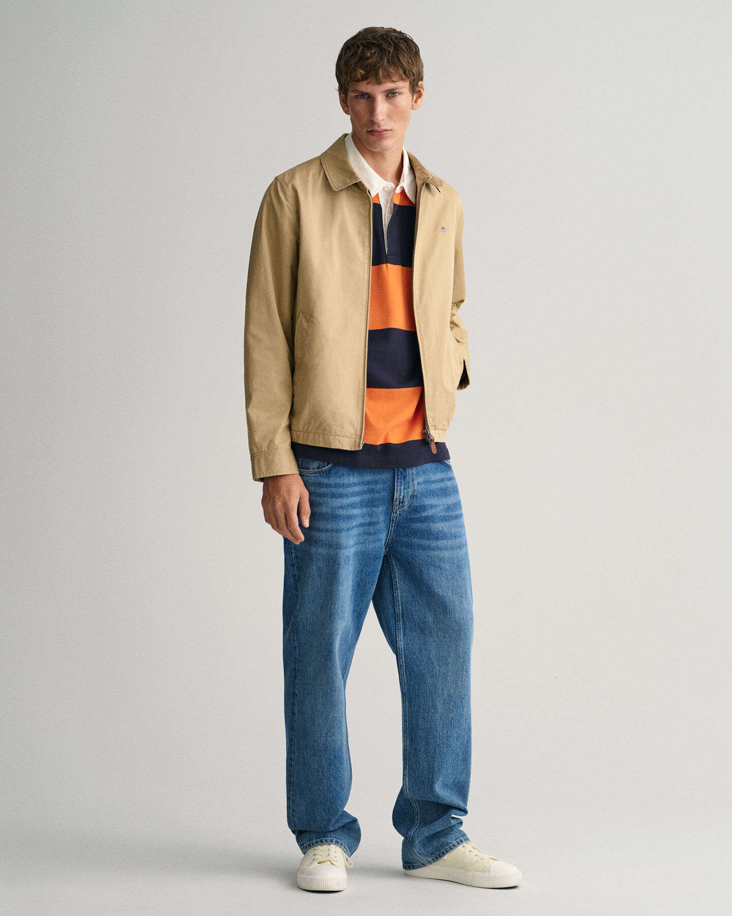 Puuvillainen Windcheater-takki