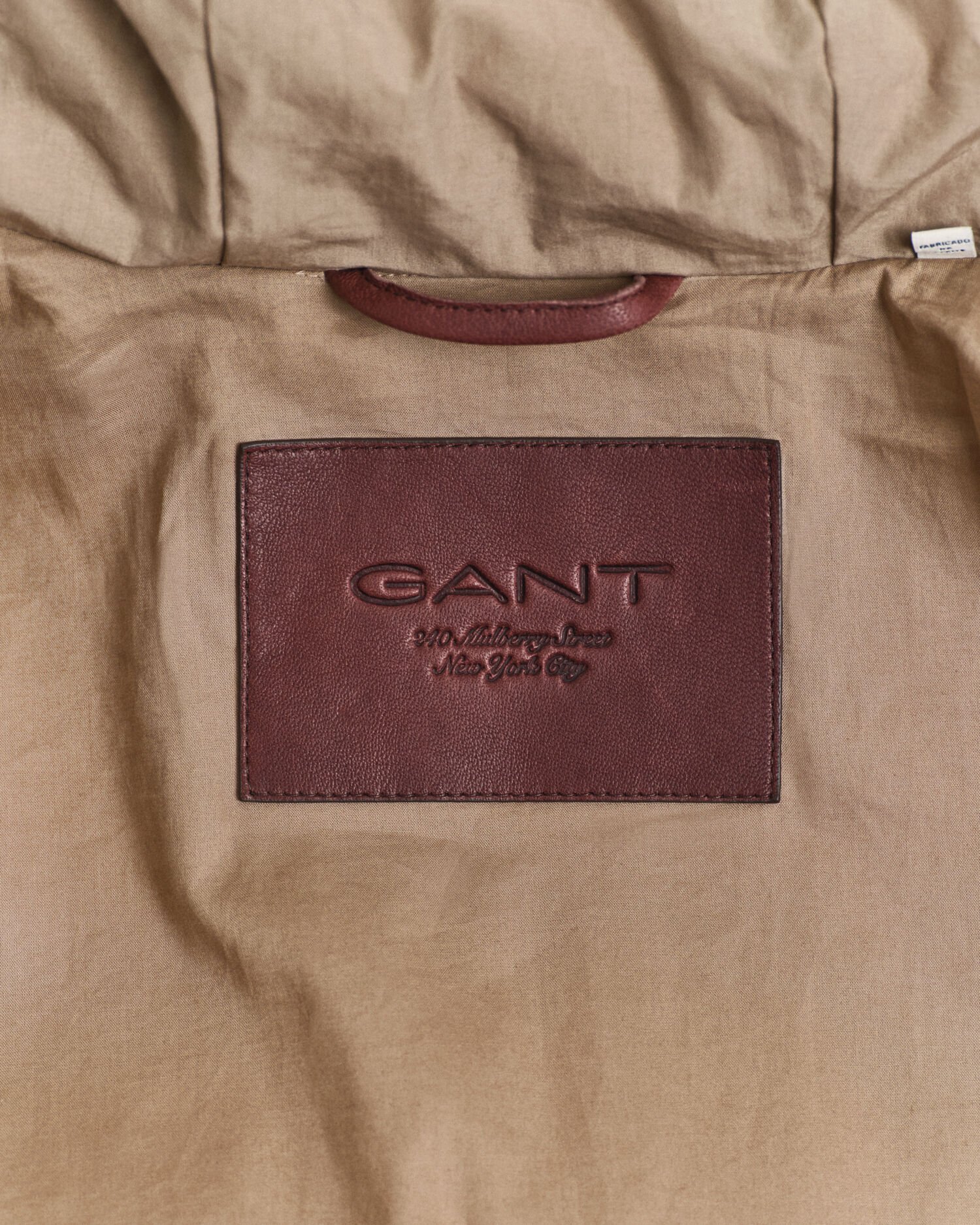 Puuvillainen hanhenuntuvaparka