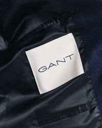 Slim fit ‑mitoitettu villaflanellinen klubitakki