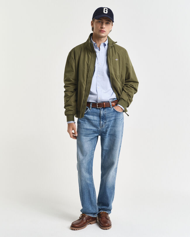 Slim fit ‑mitoitettu Classic-popliinipaita