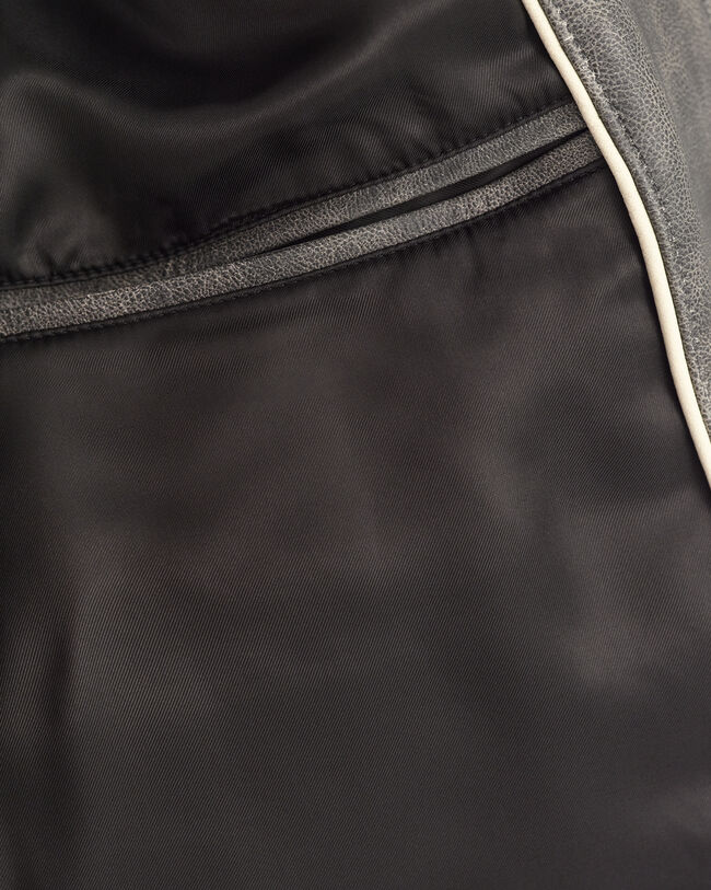 Nahkainen GANT Varsity Jacket