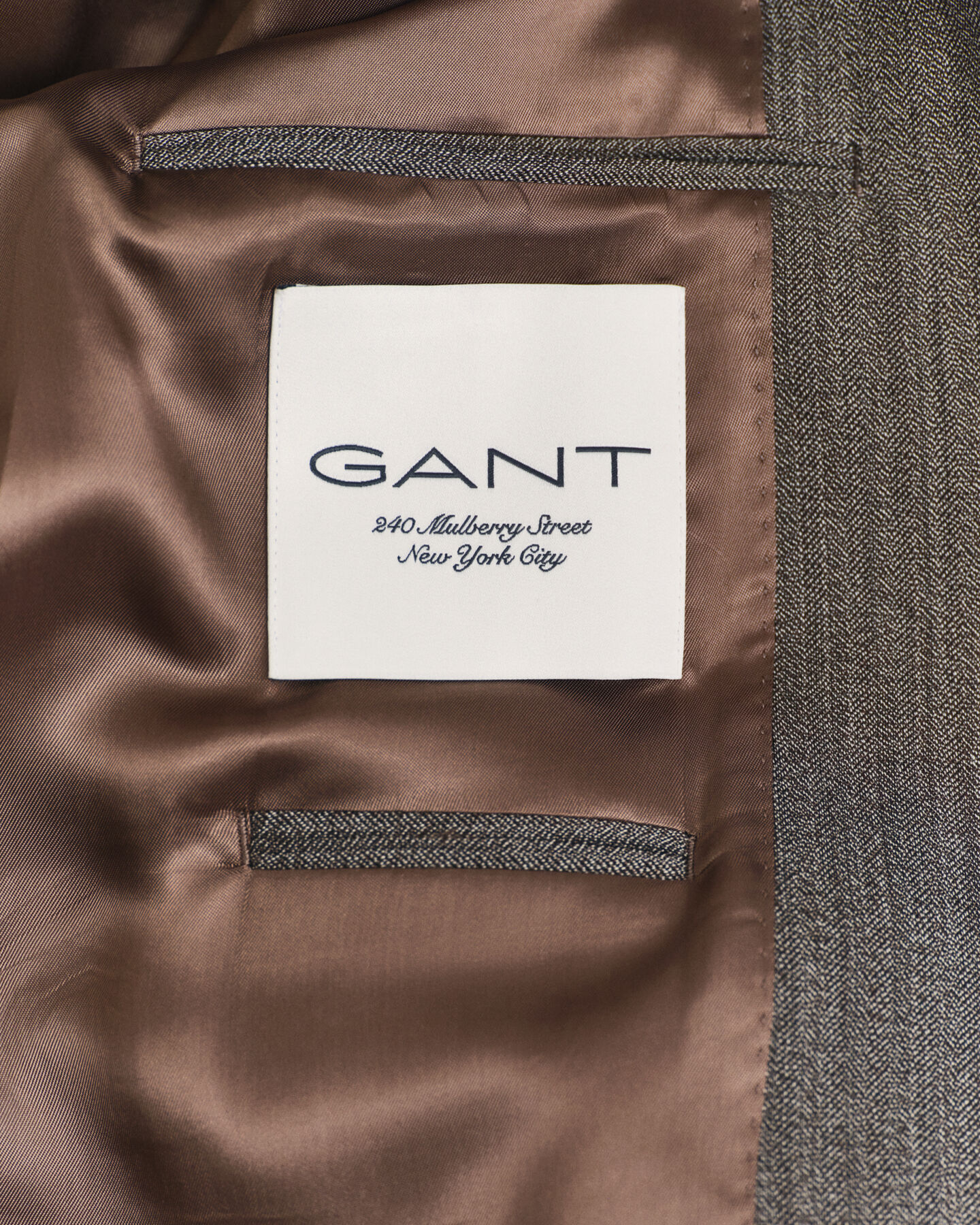 Kalanruotokuvioinen puvuntakki