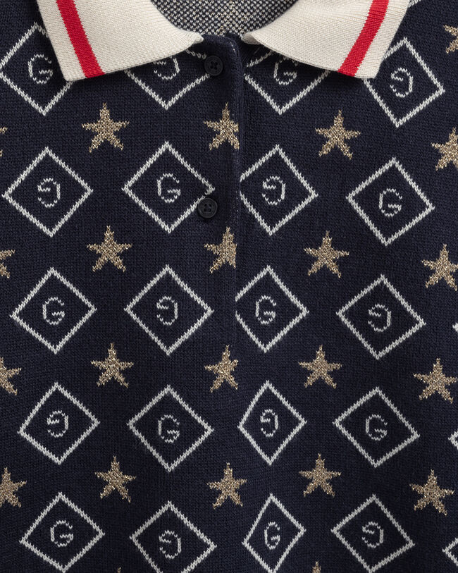 Teen Girls ‑malliston Icon Stars ‑neulepaita