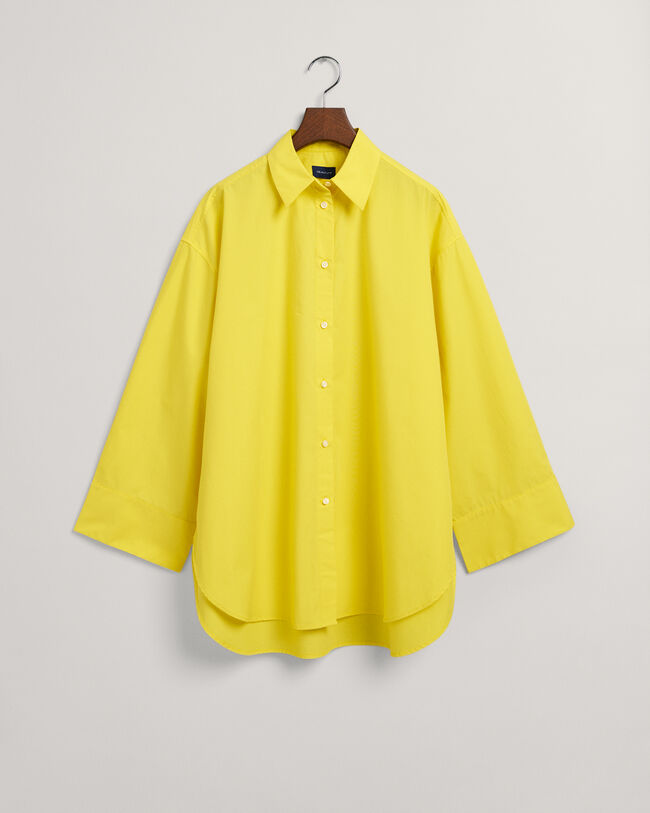 Oversized fit ‑mitoitettu paita leveillä kalvosimilla