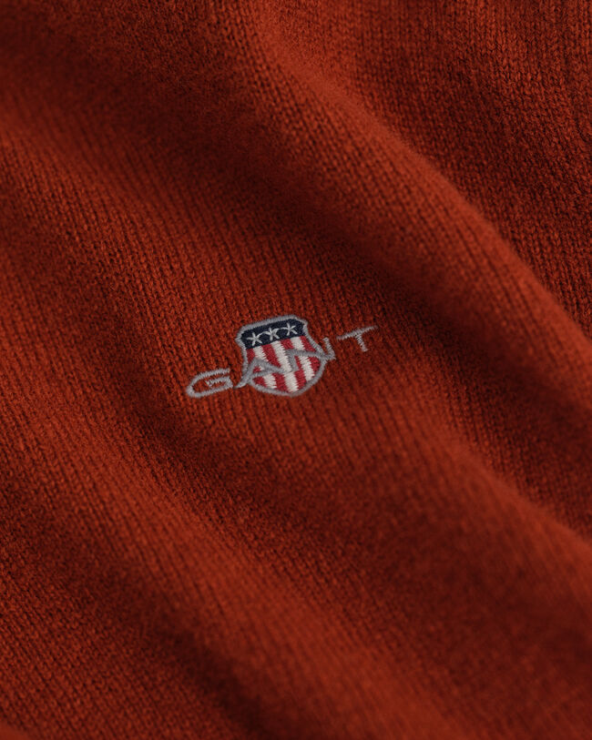 Ohut lampaanvillaneule, v-pääntie