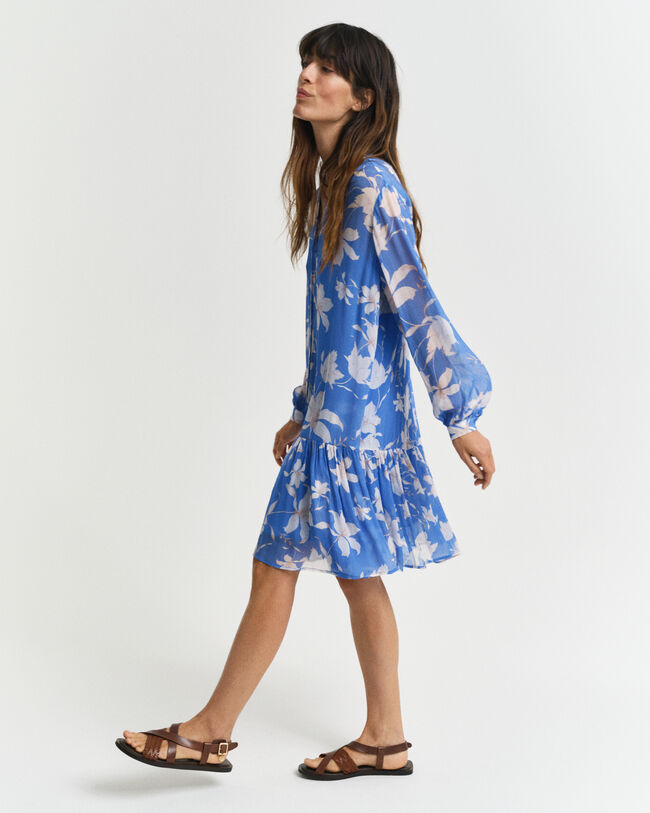 Läpikuultava kukkamekko